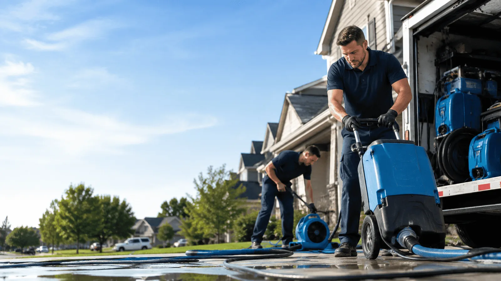 Water Mitigation being performed in South Mountain, PA